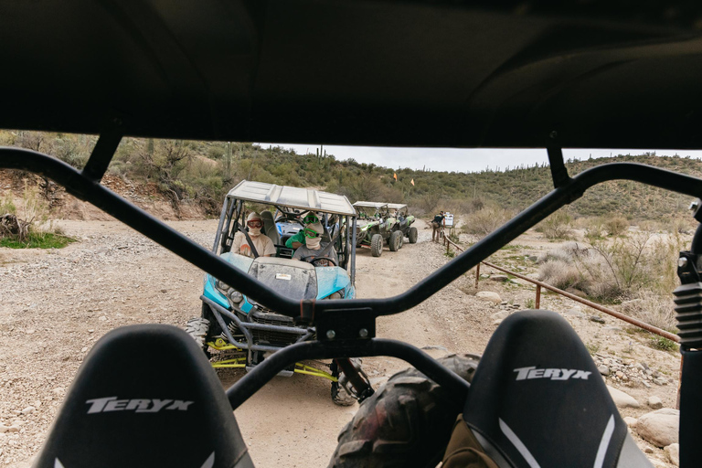 Visite guidée du désert de Sonoran en quad et en UTVTour guidé de 3 places en UTV