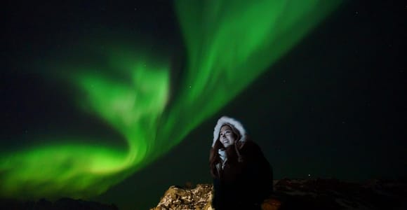 From Reykjavik: Northern Lights small group tour