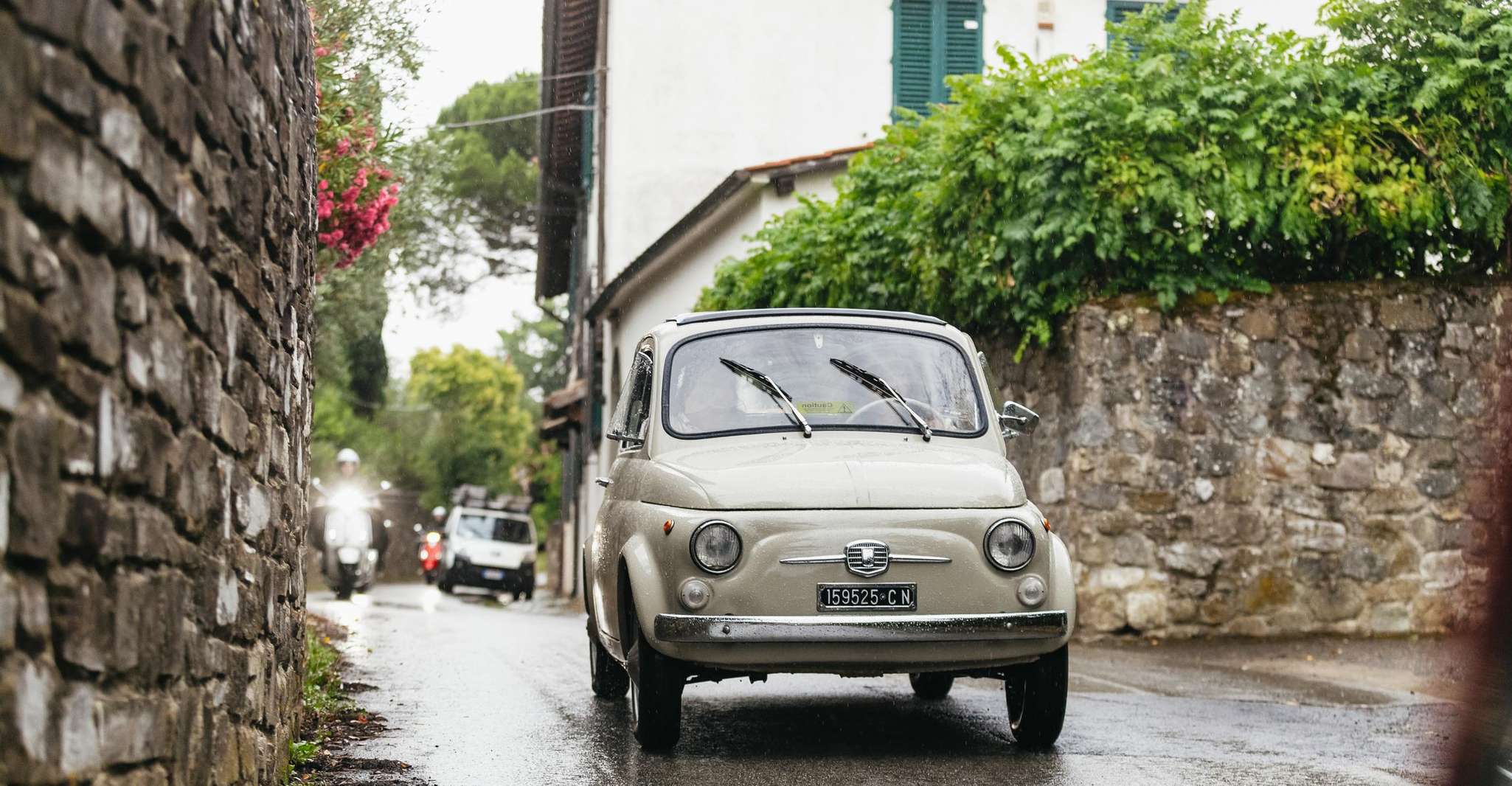 Florence: Countryside Vintage Fiat 500 Driving Tour photo 1