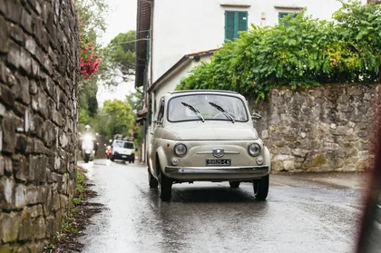Florenz: Countryside Vintage Fiat 500 Driving Tour