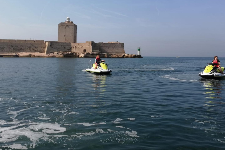 Marseille: Jet ski tours from Châteauneuf-les-Martigues Option 4: 3-hour hike – L'Escapade, Marseille & Côte Bleue