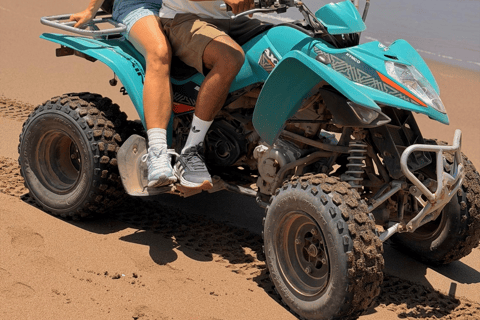 Agadir: Dunes & Beach ATV Quad Safari with Moroccan Tea Single Quad Bike