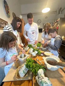 Genua: Kochkurs Pesto, Gnocchi und Tiramisu mit Tiziana Genua: Kochkurs Pesto, Gnocchi und Tiramisu mit Tiziana