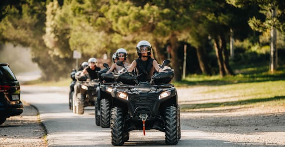Premantura: Quad Rental with Kamenjak Entry Ticket