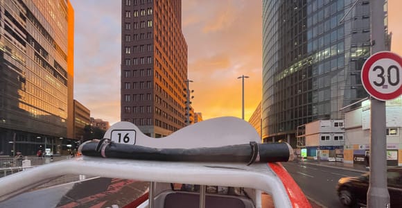Berlin: Private Sightseeing-Tour in einer E-Rikscha