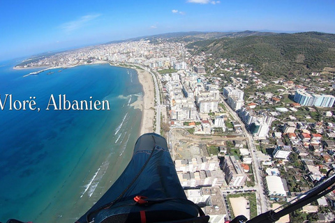 From Tirana/Durres: Paragliding in Vlora/Lloraga Pass