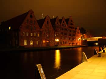Kostymguidning i Lübeck