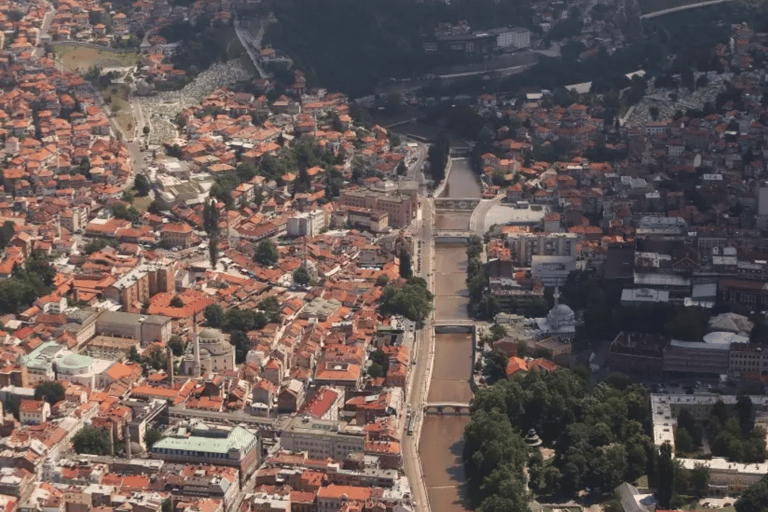 From Visoko: 30 minutes private Cessna flight above Sarajevo