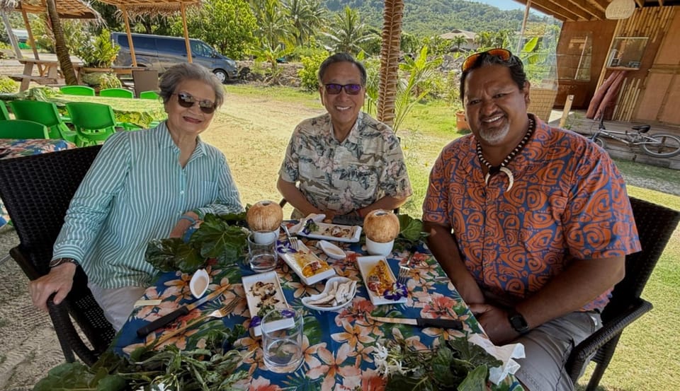 Bora-Bora : cours de cuisine polynésienne, déjeuner et boissons