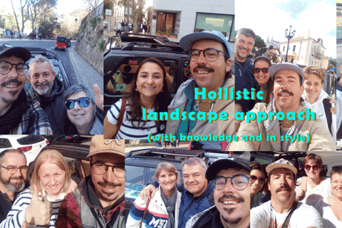 Multi-Mode Sintra-Cascais Nat-Park, Epic Land Full Day Tour! Grand Tour with Meeting Point in Sintra