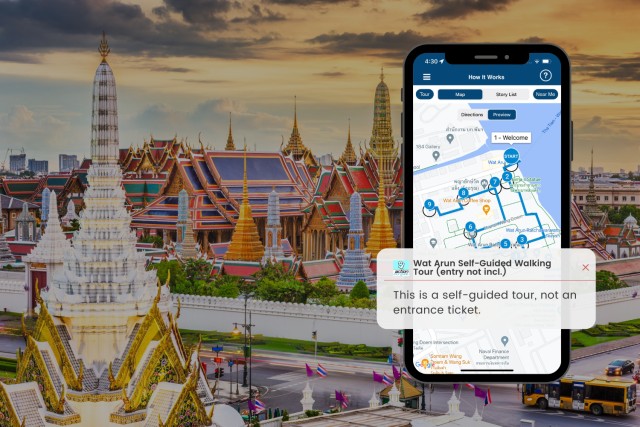 Bangkok: Wat Arun Self-Guided Audio Tour