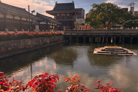 Spiritual Osaka: Yasaka, Sumiyoshi, Shitennoji, Isshin-ji, Shinsekai.