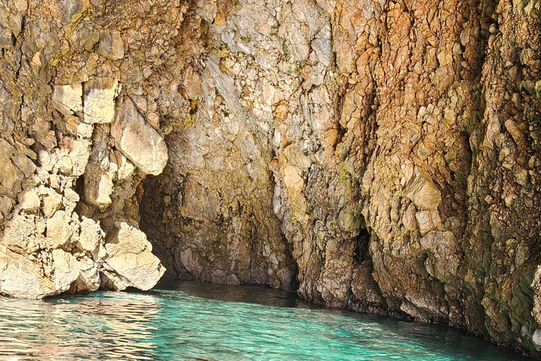 Speed Boat Tour to Blue Cave, Lady of Rocks and Mamula