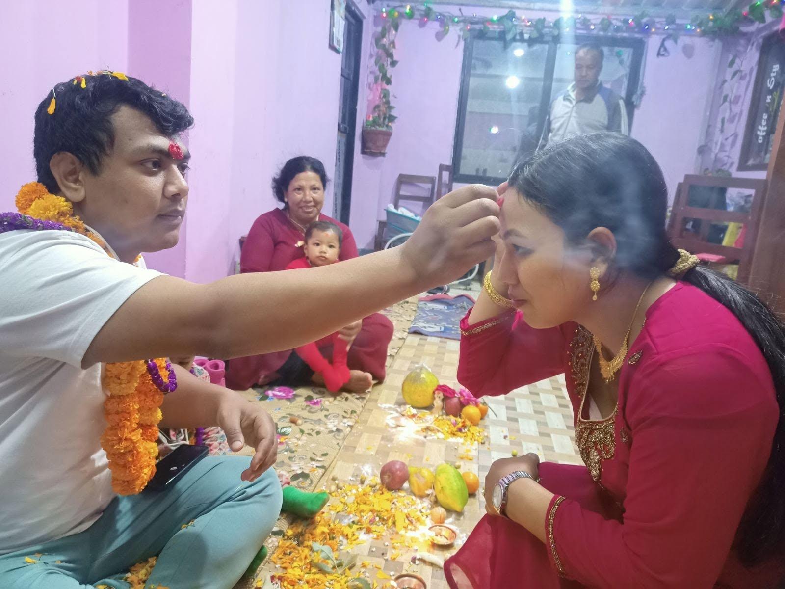 Bhaktapur: 3-tägiges Tihar-Festival-Erlebnis mit einer einheimischen Familie