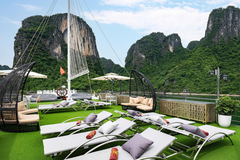Herculus Cruises 5-sterren_ Verkende Ha Long Bay 1 dag