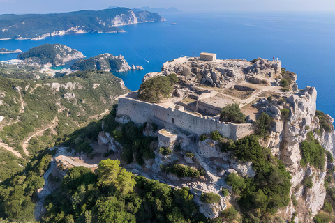 Corfu Tour: Paleokastritsa, Angelokastro, and Beach Van Tour