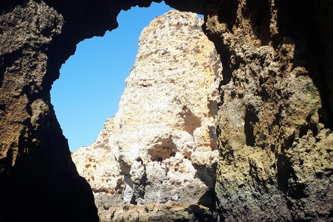 Lagos: Excursión en barco a las Grutas de Ponta da Piedade/cuevasExcursión en barco a las grutas de Lagos no privada