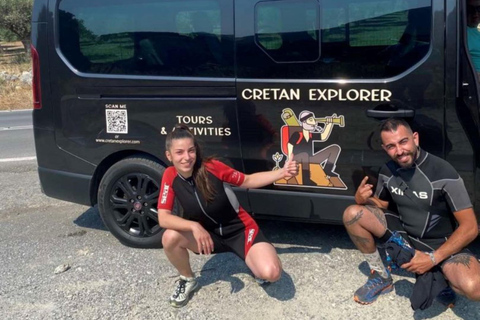 Kourtaliotiko Gorge River Trek with Lunch! Pick-up Avaliable Meeting Point