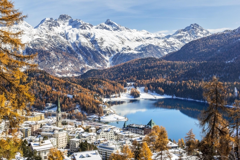 Tour von Mailand nach St. Moritz mit Privatwagen und Bernina Express