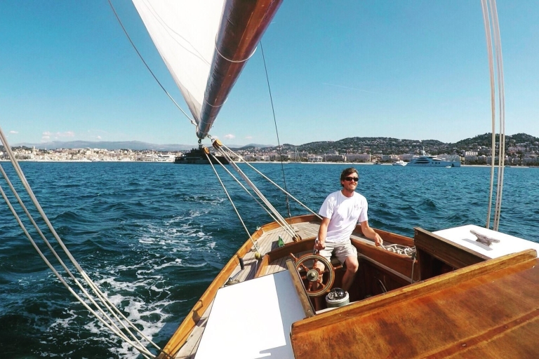 Klassische Yacht Segeln in Cannes