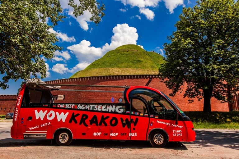 Autobús hop on hop off - WOW CracoviaBillete único - Hop on hop off bus