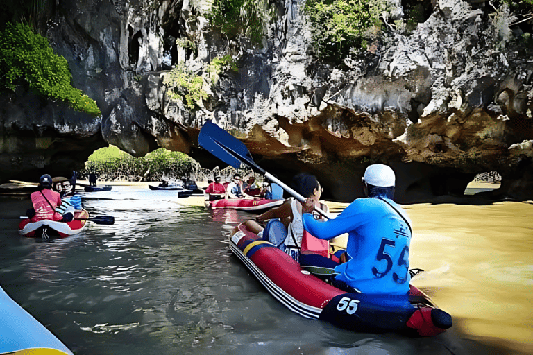 Phuket: James Bond Island Sea Canoe with Sunset by Big Boat Day Trip with Shared Transfer Excluding National Park Fee