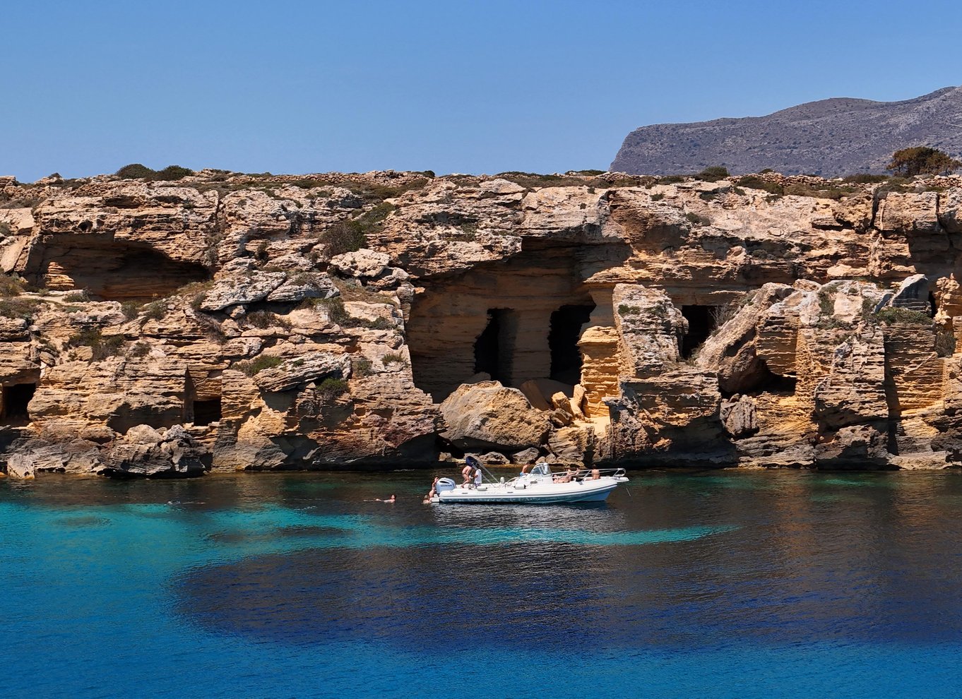 Egadi-bådtur: Favignana og Levanzo fra Trapani