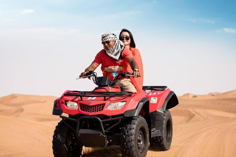 Dubai: Avventura in Quad o Dune Buggy ed extra opzionaliQuad Biking Dubai 30 minuti