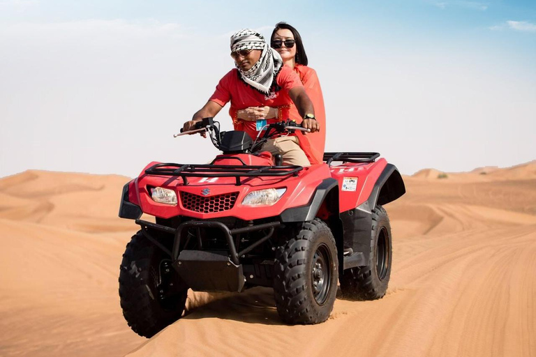 Dubai: Avventura in Quad o Dune Buggy ed extra opzionaliQuad Biking Dubai 30 minuti