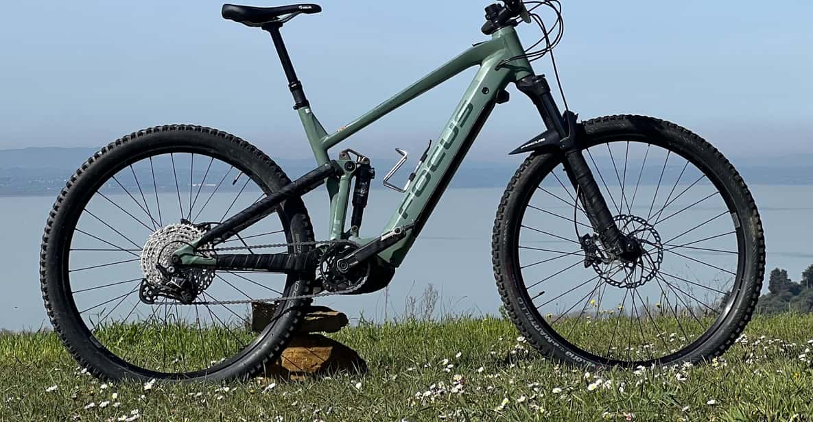 Afbeelding 0 van Trasimenomeer: fiets- en e-bikeverhuur met kaart