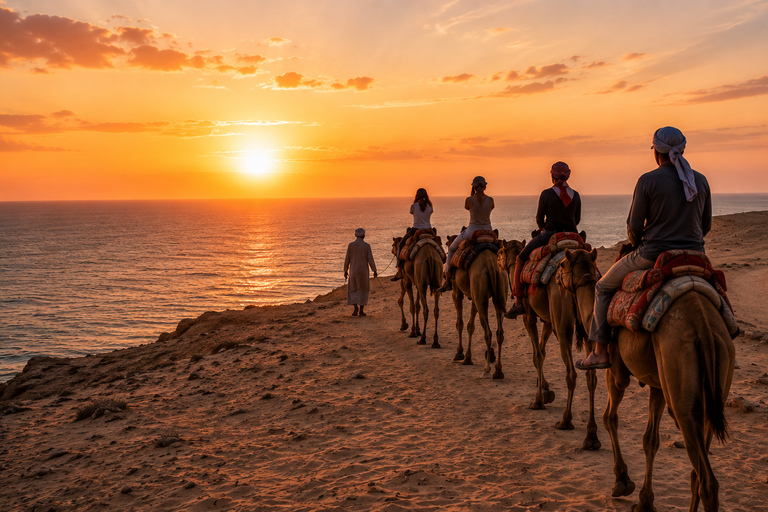 Dakhla: Sunset Camel Ride with Mint Tea and Photos