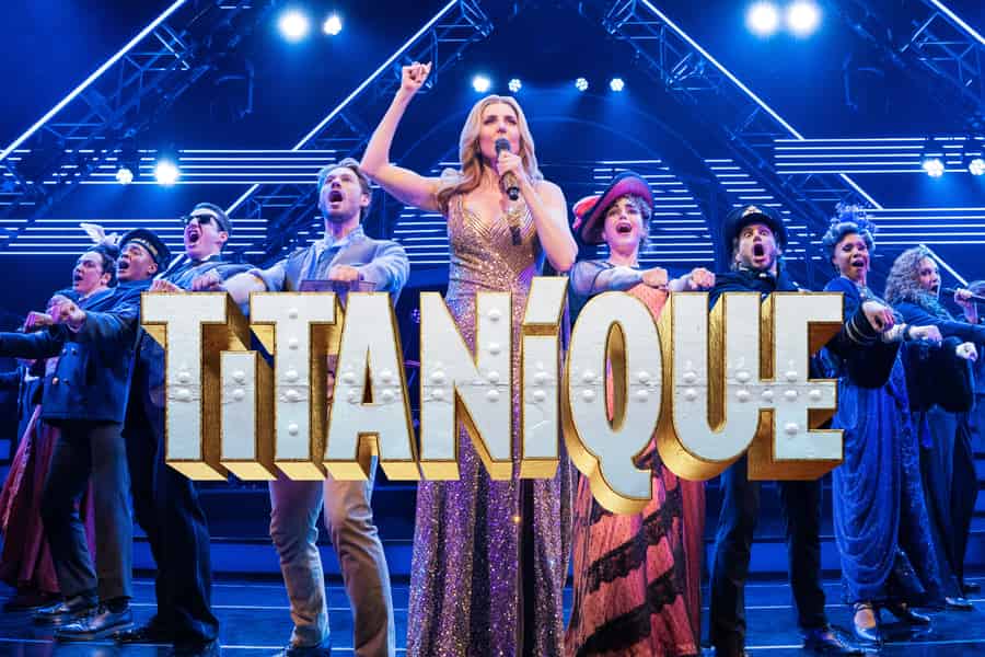 New York City: Titanique, das Musical, Celine-Dion-Parodie am Broadway. Foto: GetYourGuide New York City: Titanique, das Musical, Celine-Dion-Parodie am Broadway. Foto: GetYourGuide