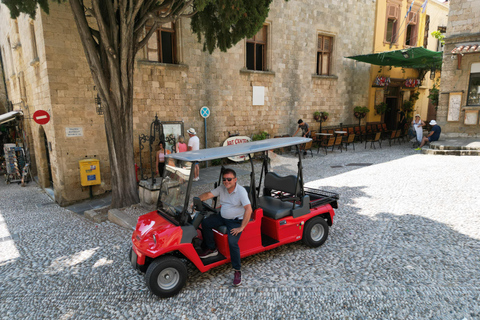 Rodi: Tour guidato della Città Vecchia con veicolo ecologico