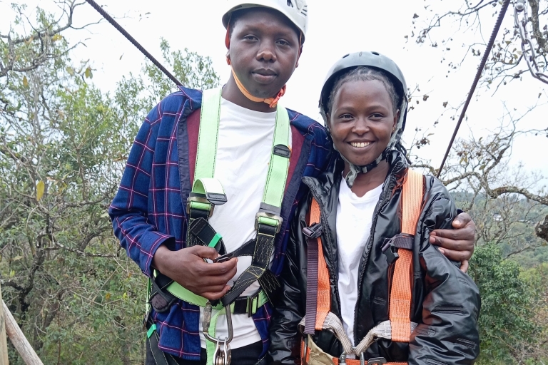 Ngong hills:, hiking and zip lining with Brian in Nairobi