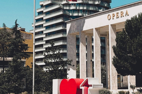 From Tirana: Lake Bovilla Viewpoint & Tirana City Tour