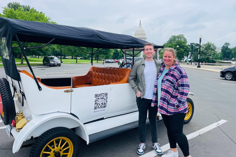 Washington, DC: Monuments &amp; Memorials Tour in a Vintage Car