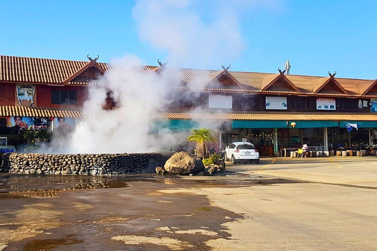 Chiang Mai : Temples du Bouddha blanc, du Bouddha bleu et du Grand Bouddha à Chiang Rai