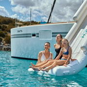 Agios Nikolaos Catamaran Cruise: Sushi, Slide & Chef Lunch