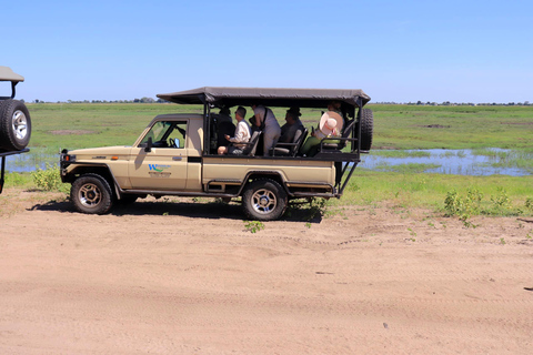 Kasane: Chobe National Park Game Drive and Boat Cruise