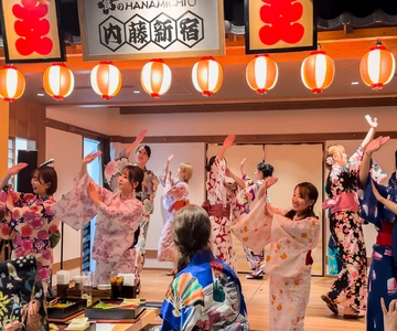 Bon Dance IZAKAYA a Shinjuku, Tokyo
