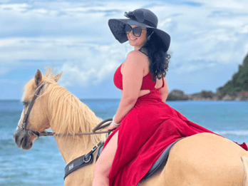 Porto Rico : Randonnée à cheval sur la plage d'Aguadilla