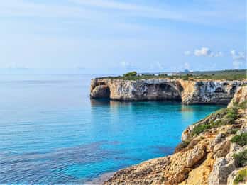 Cala Romàntica: Water Cave Adventure in Cave Es Coloms