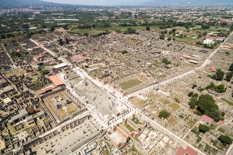 Vanuit Napels: Pompeii+ Amalfi-tour