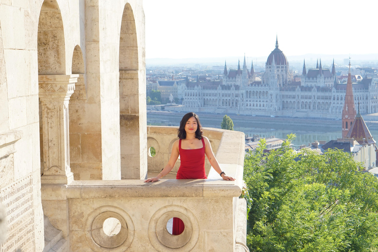 Premium Private Photoshoot in Budapest Private Photoshoot at the fisherman's Bastion