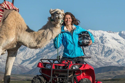 Marrakech: Agafay Desert Quad & Camel Rides with Dinner Show