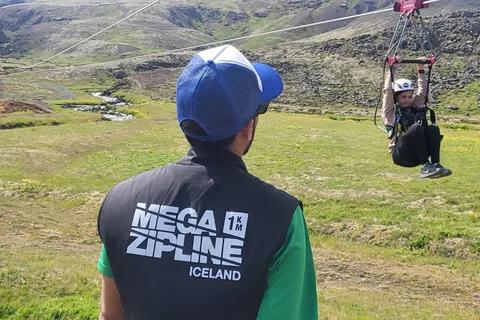 Reykjavik: Mega Zipline Adventure