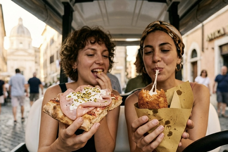 6-Hour Private Golf Cart Grand Tour of Rome with Typical Lunch or Dinner Rome: 6-Hour Private Golf Cart Grand Tour with Typical Lunch or Dinner