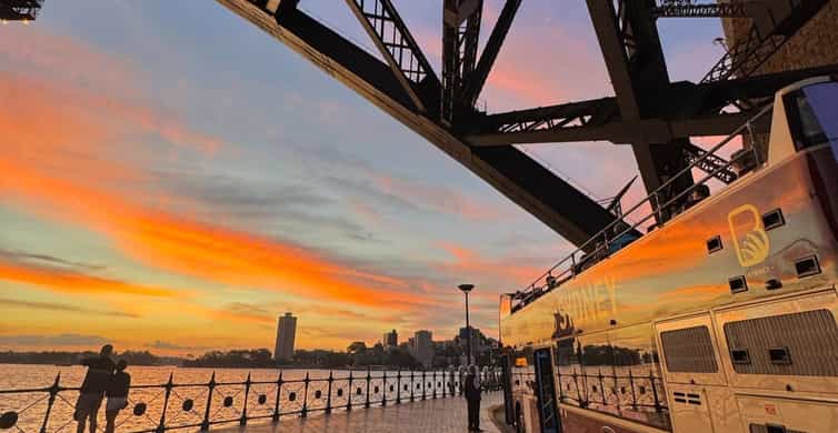 سيدني جولة ليلية بانورامية بالحافلة الكبيرة بالحافلة المكشوفة