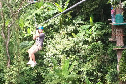 Phuket: Jungle Xtrem Avonturen en Zipline ParkAvontuur voor gevorderden met 45 platforms