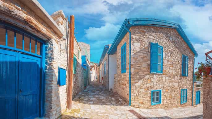 Saindo de Paphos para Lefkara e Nicósia